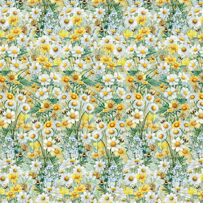 49 and Market BOTANICAL BUZZ 12X12 Scrapbook Paper