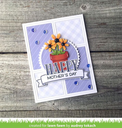 Lawn Fawn HAPPY HAPPY HAPPY Stamp &amp; Die Set