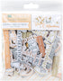 49 and Market LITTLE CELEBRATIONS Chipboard Words 61pc