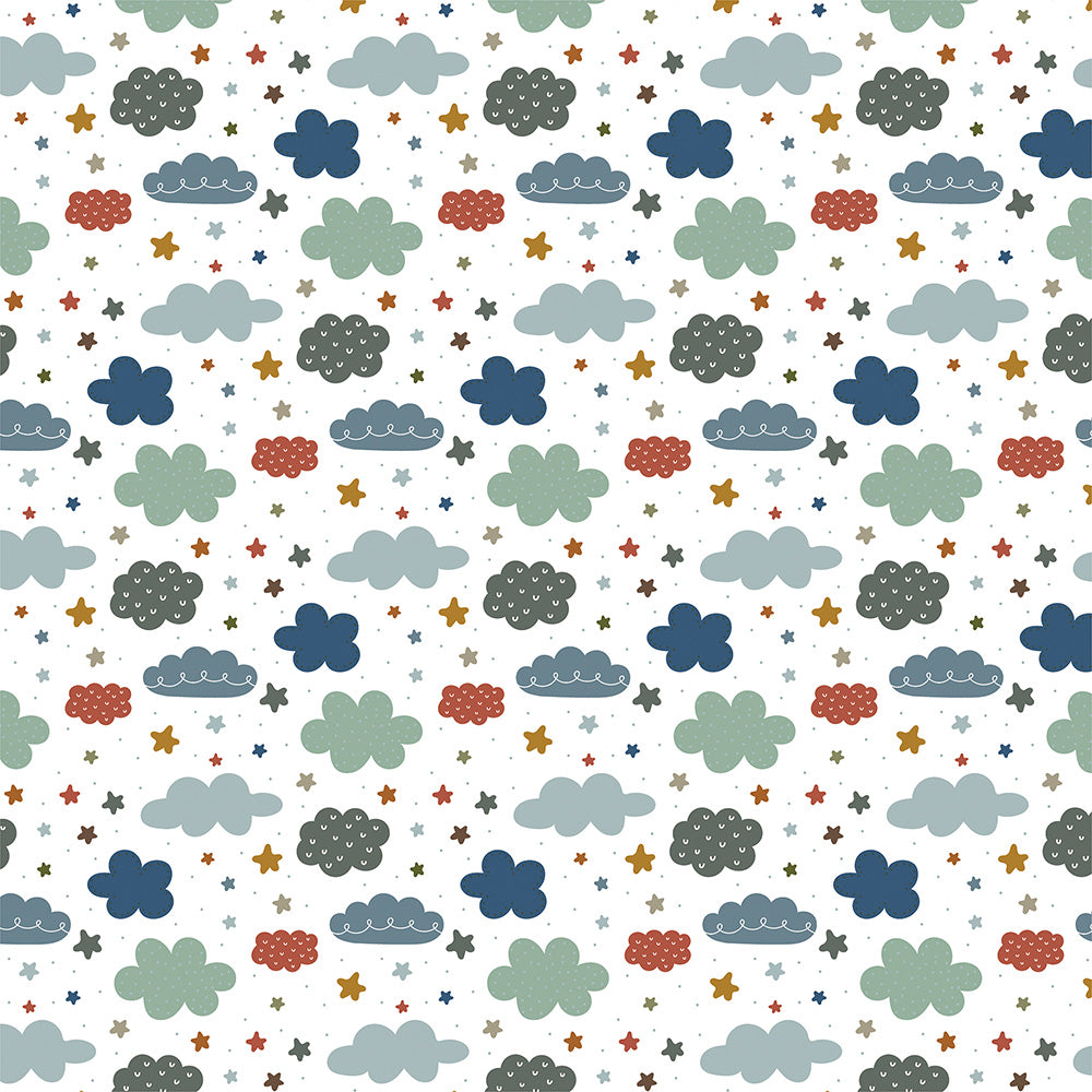 Echo Park DREAM BIG LITTLE BOY 12”X12&quot; Scrapbook Paper