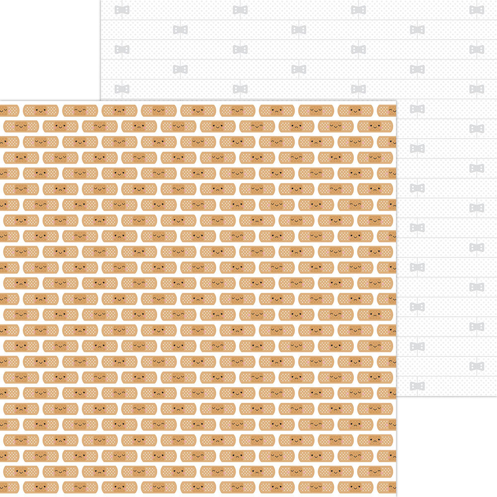 Doodlebug HAPPY HEALING 12X12 Scrapbook Paper