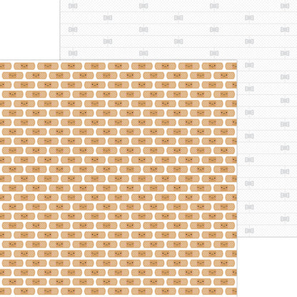 Doodlebug HAPPY HEALING 12X12 Scrapbook Paper