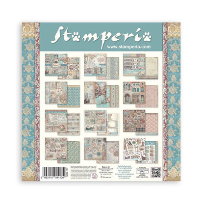 Stamperia VENICE CITY OF ART 12&quot;X12&quot; Scrapbook Paper Pad