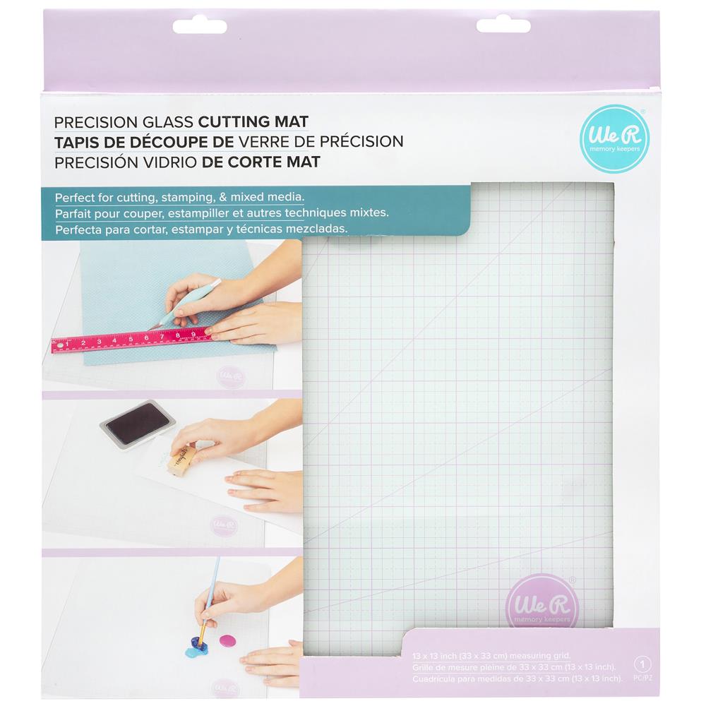 We R Memory Keepers PRECISION GLASS CUTTING MAT 13”X13”