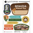 Scrapbook Customs SEQUOIA NATIONAL PARK SIGNS Sticker 10pc