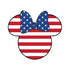 Magic Craft PATRIOTIC MAGIC EARS GIRL Sticker