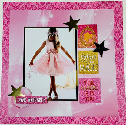 Reminisce WICKED 2 12&quot;X12&quot; DieCut Stickers 88pc