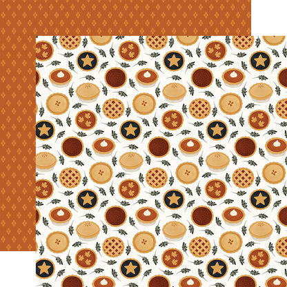Carta Bella Americana AMERICAN MADE PIES 12&quot;X12&quot; Scrapbook Paper