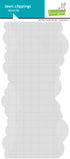 Lawn Clippings SLIMLINE CLOUDY Stencils 2pc