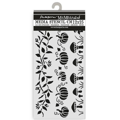 Stamperia Whispering Woods THREE STRIPES Mix Media Stencil