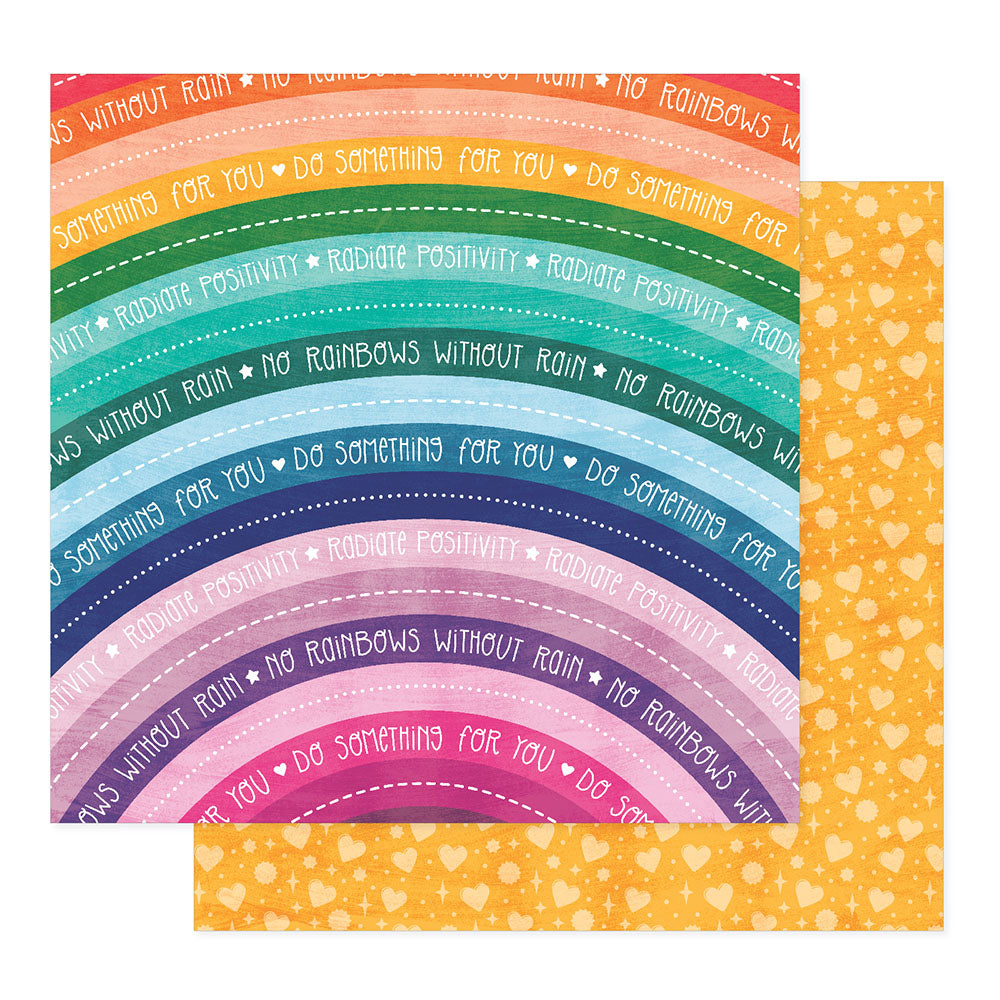 Shimelle Reasons To Smile RADIATE POSITIVITY 12&quot;X12&quot; Paper