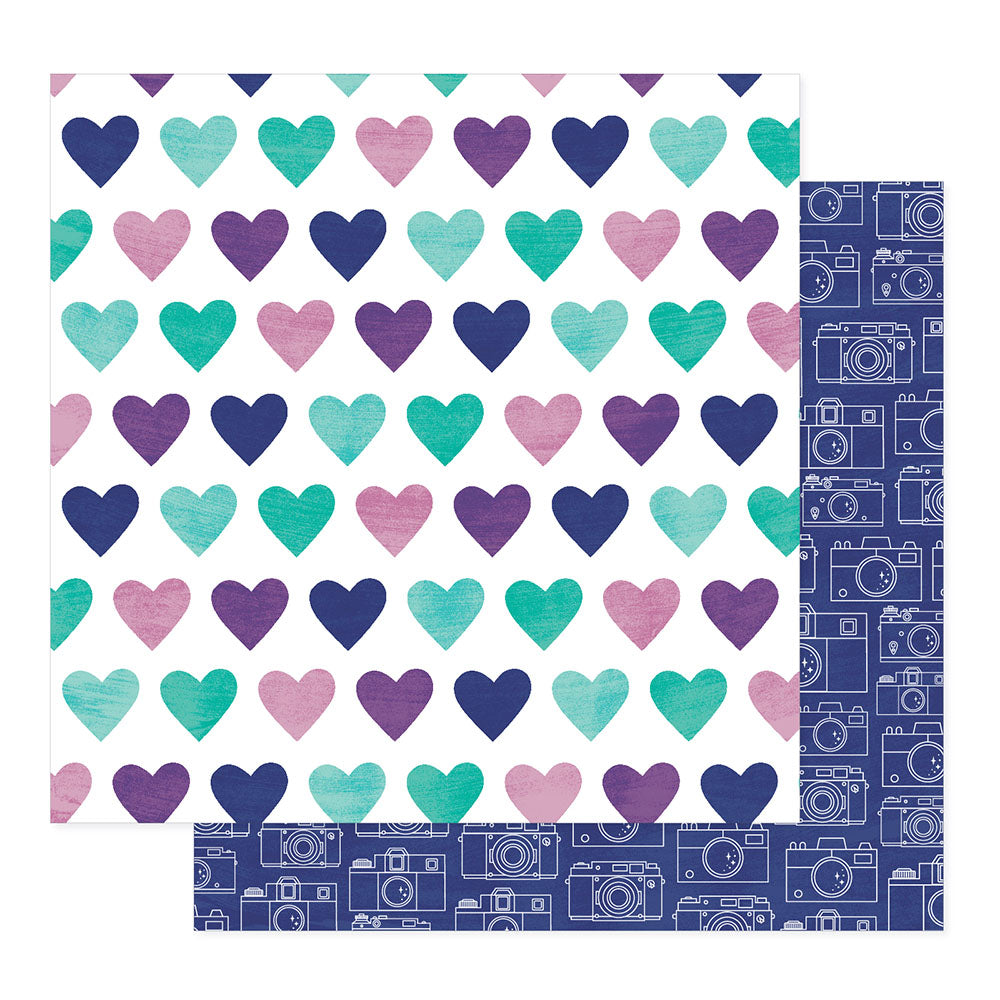 Shimelle Reasons To Smile KEEP LAUGHING 12&quot;X12&quot; Paper