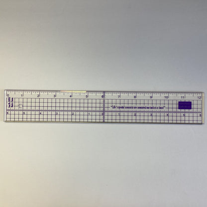 Creative Impressions ACRYLIC RULER Metal Edged
