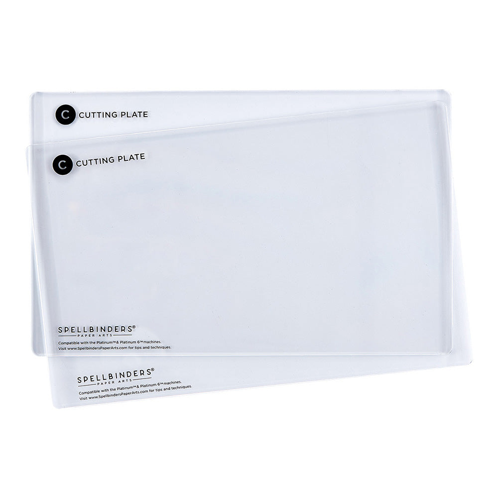 Spellbinders UNIVERSAL PLATE SYSTEM Extended Cutting Plates 2pc