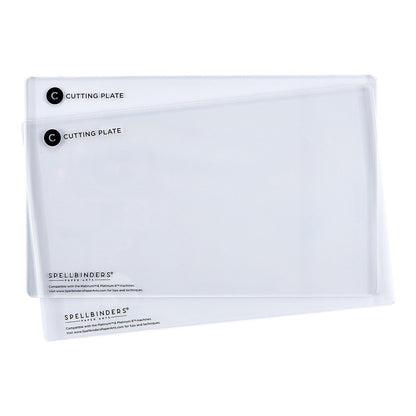 Spellbinders UNIVERSAL PLATE SYSTEM Extended Cutting Plates 2pc