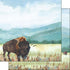 Scrapbook Customs BUFFALO BISON DS Watercolor 12"X12" Scrapbook Paper