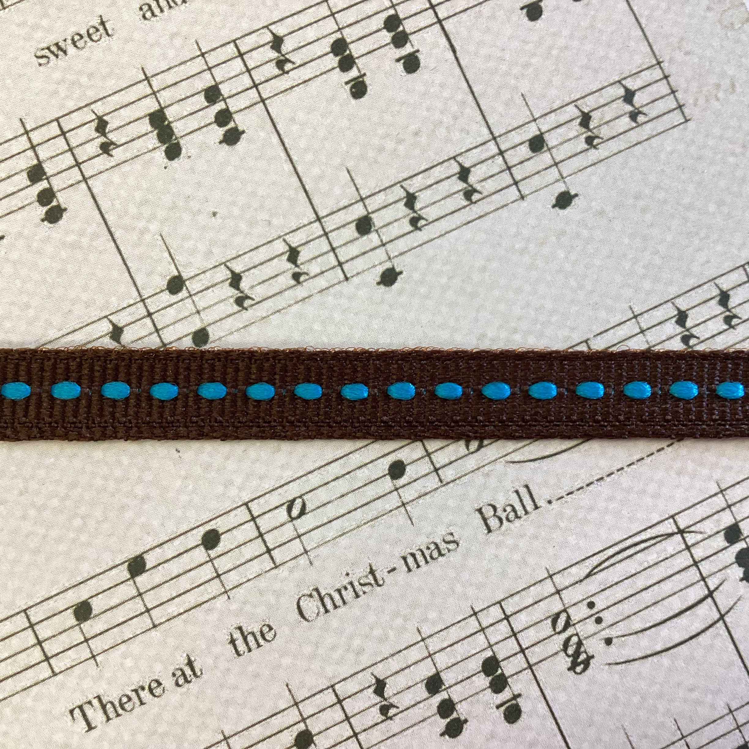 Creative Impressions 1/4&quot; STITCH RIBBON Grosgrain 1 yard yd