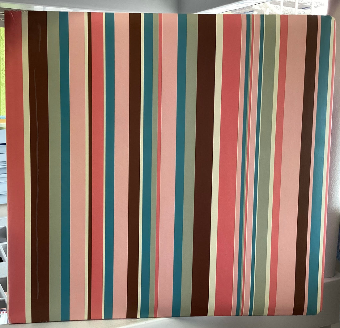 Dots &amp; STRIPES 12”x12” Scrapbook Album