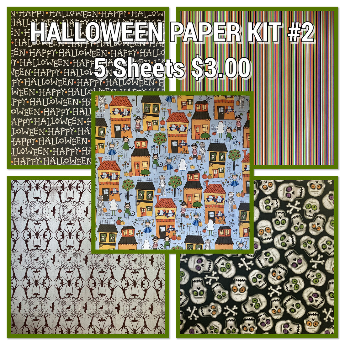 HALLOWEEN PAPER KIT