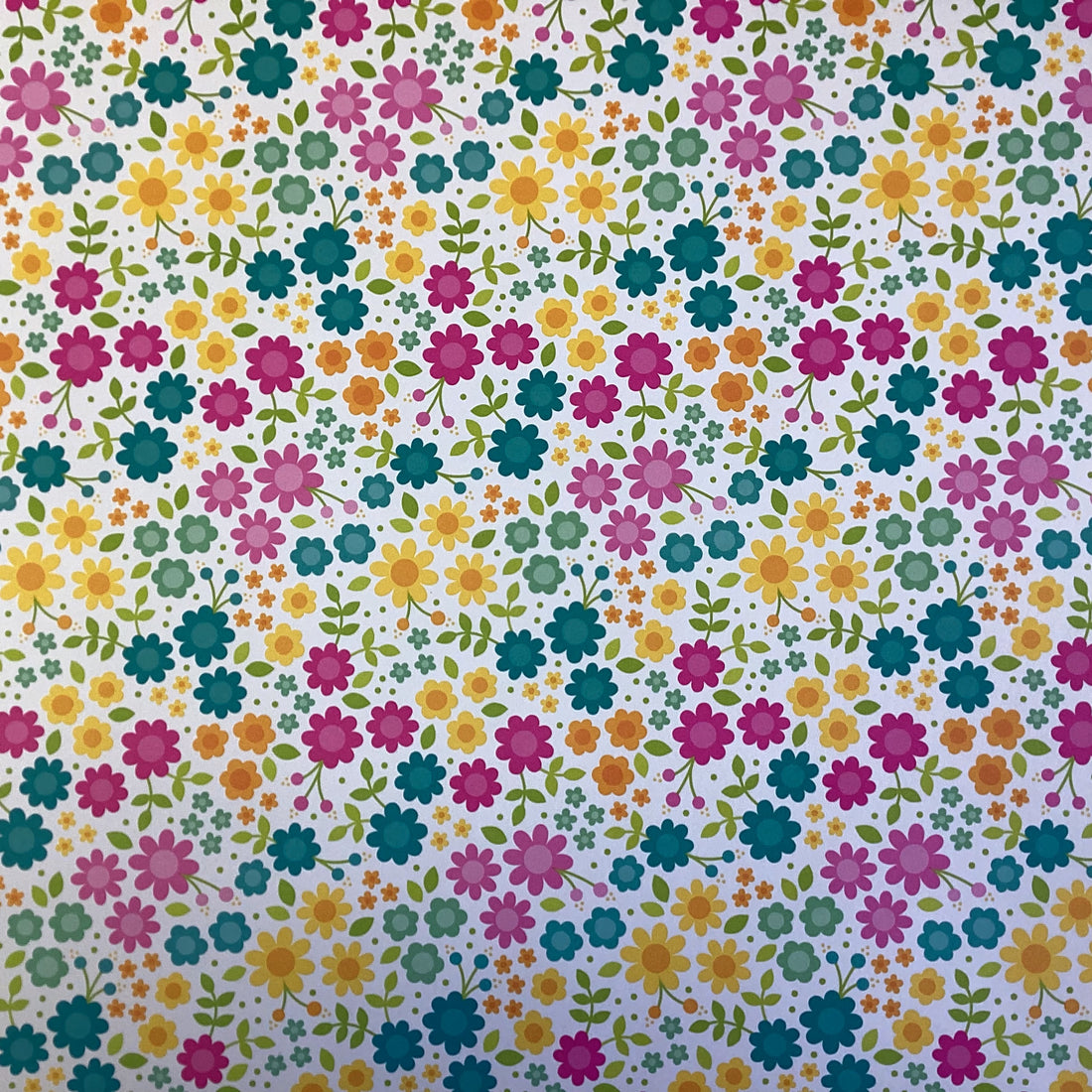 Doodlebug Sweet Summer SUMMER PARADISE 12”X12” Scrapbook Paper
