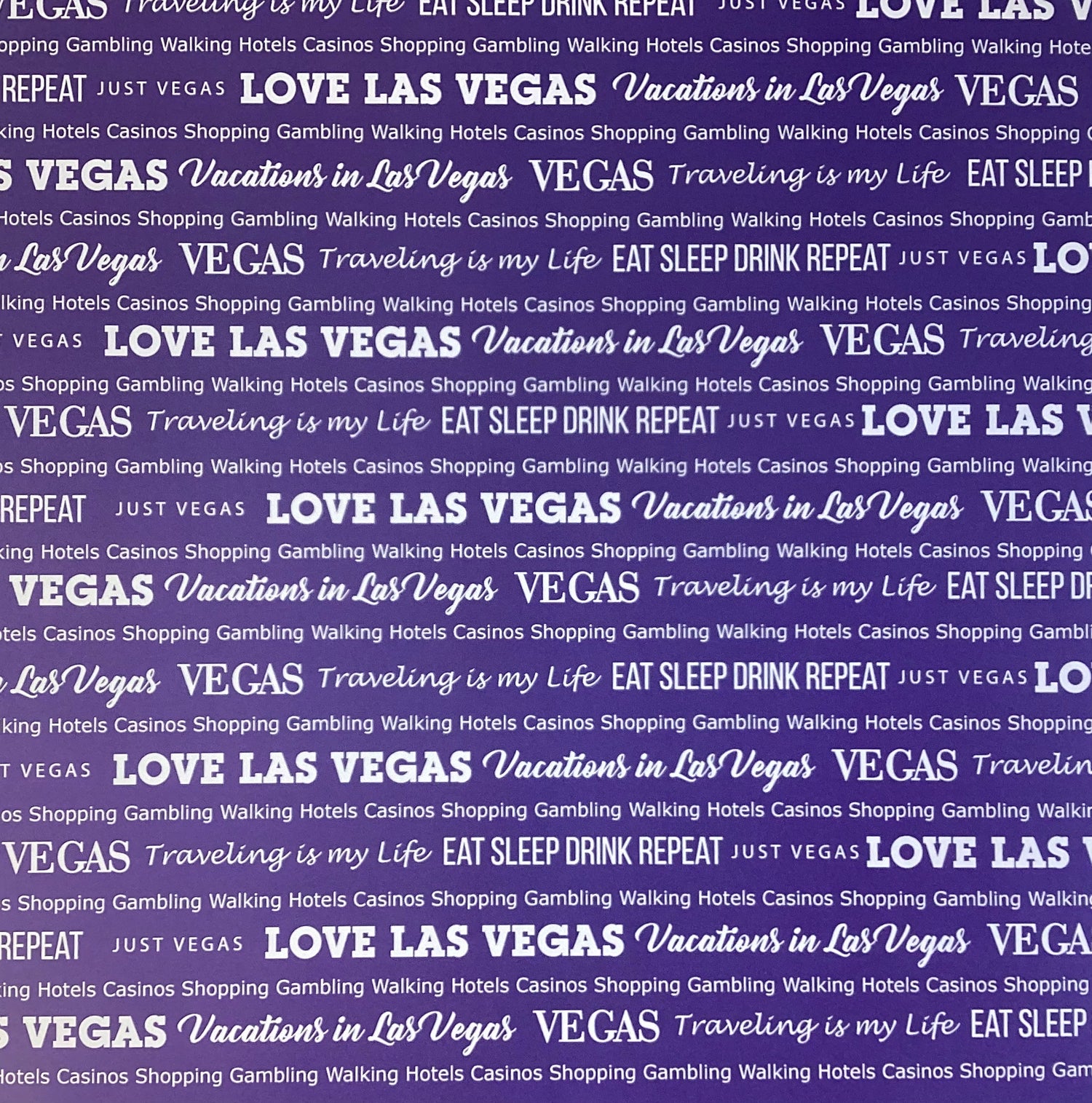 VEGAS PRIDE 2 12X12 Scrapbook Paper Scrapbook Customs