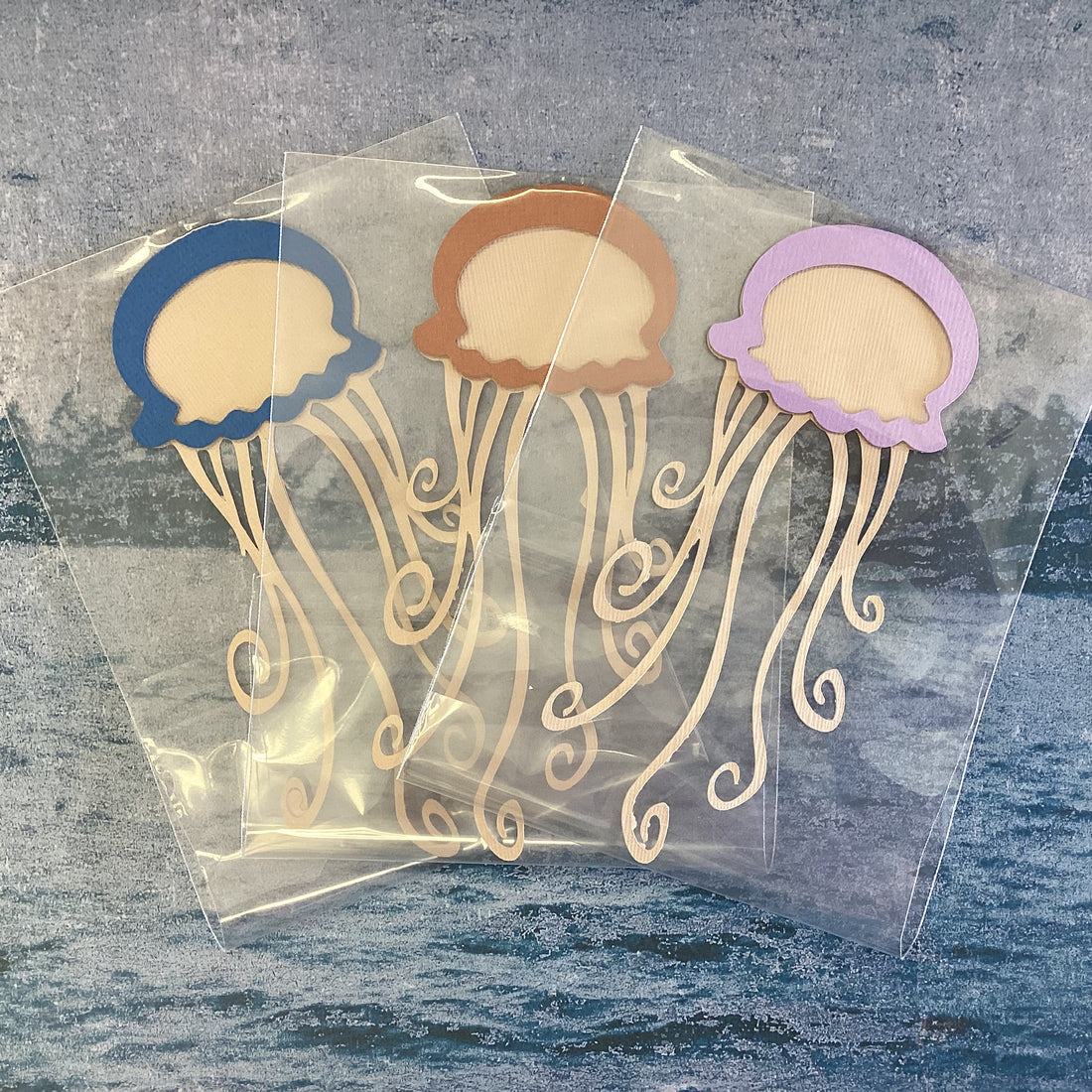 JELLYFISH Scrapbook Die Cut Embellishment