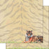 Scrapbook Customs SAFARI TIGER 12"X12" Scrapbook Paper