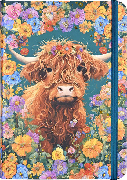 Peter Pauper HIGHLAND COW Journal Notebook A7