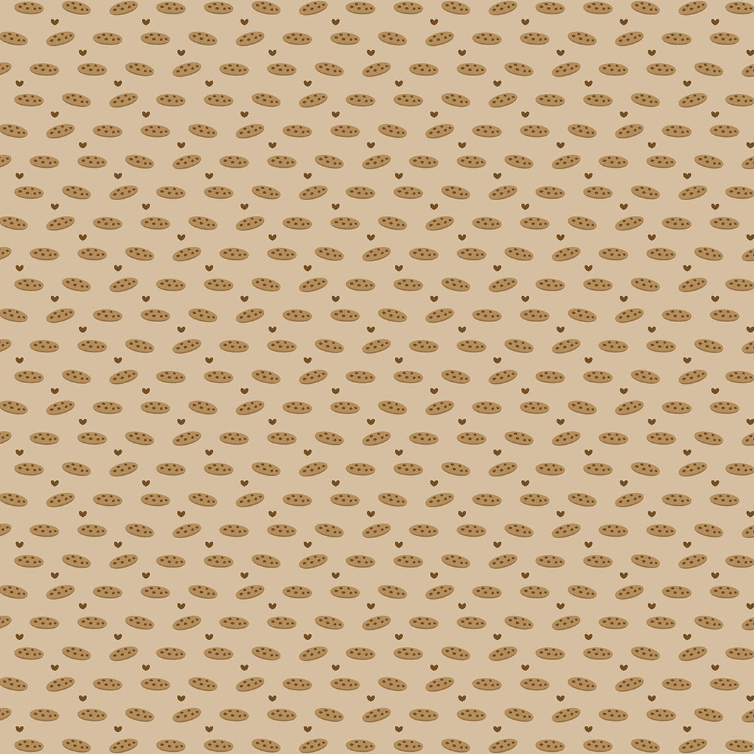 Bella Blvd My Candy Girl COOKIE DOUGH 12"X12" Scrapbook Paper