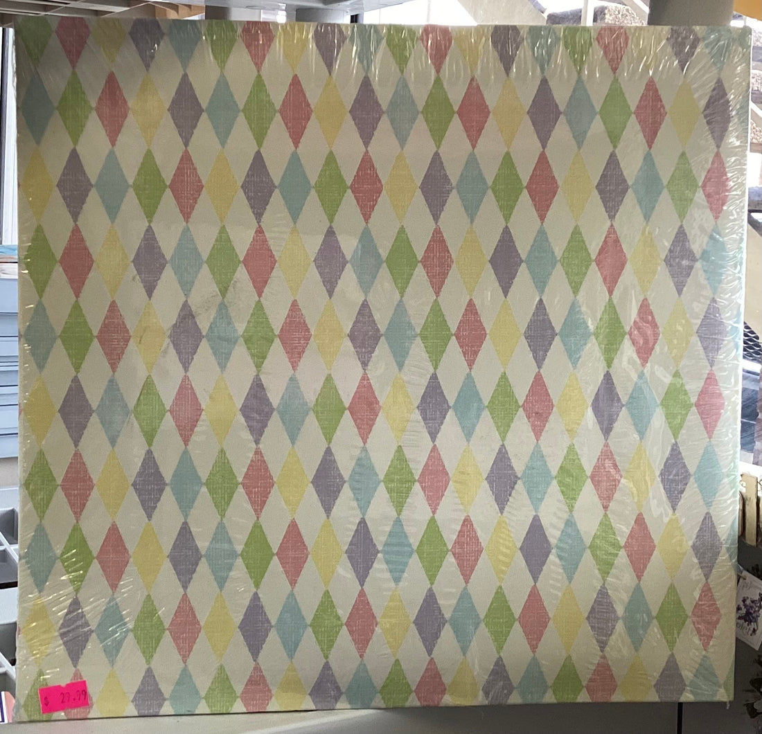 Scrapbooksrus PASTEL 3 ALBUM SET 12X12 &amp; 8X8 &amp; 6X6 Postbound Scrapbooks