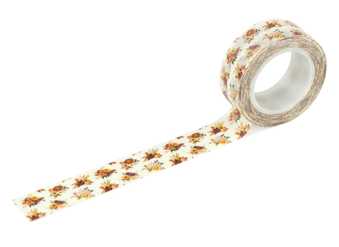 Carta Bella Harvest FALL FLOWERS Washi Tape
