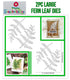 Scrapbooksrus Metal Craft Dies LARGE FERN LEAF 2pc