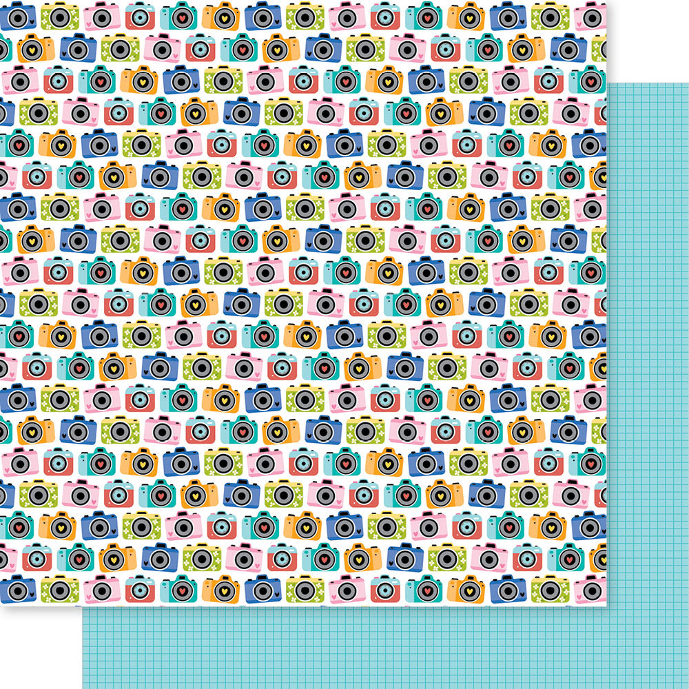 Bella Blvd DOCUMENTED 12&quot;X12&quot; Scrapbook Paper