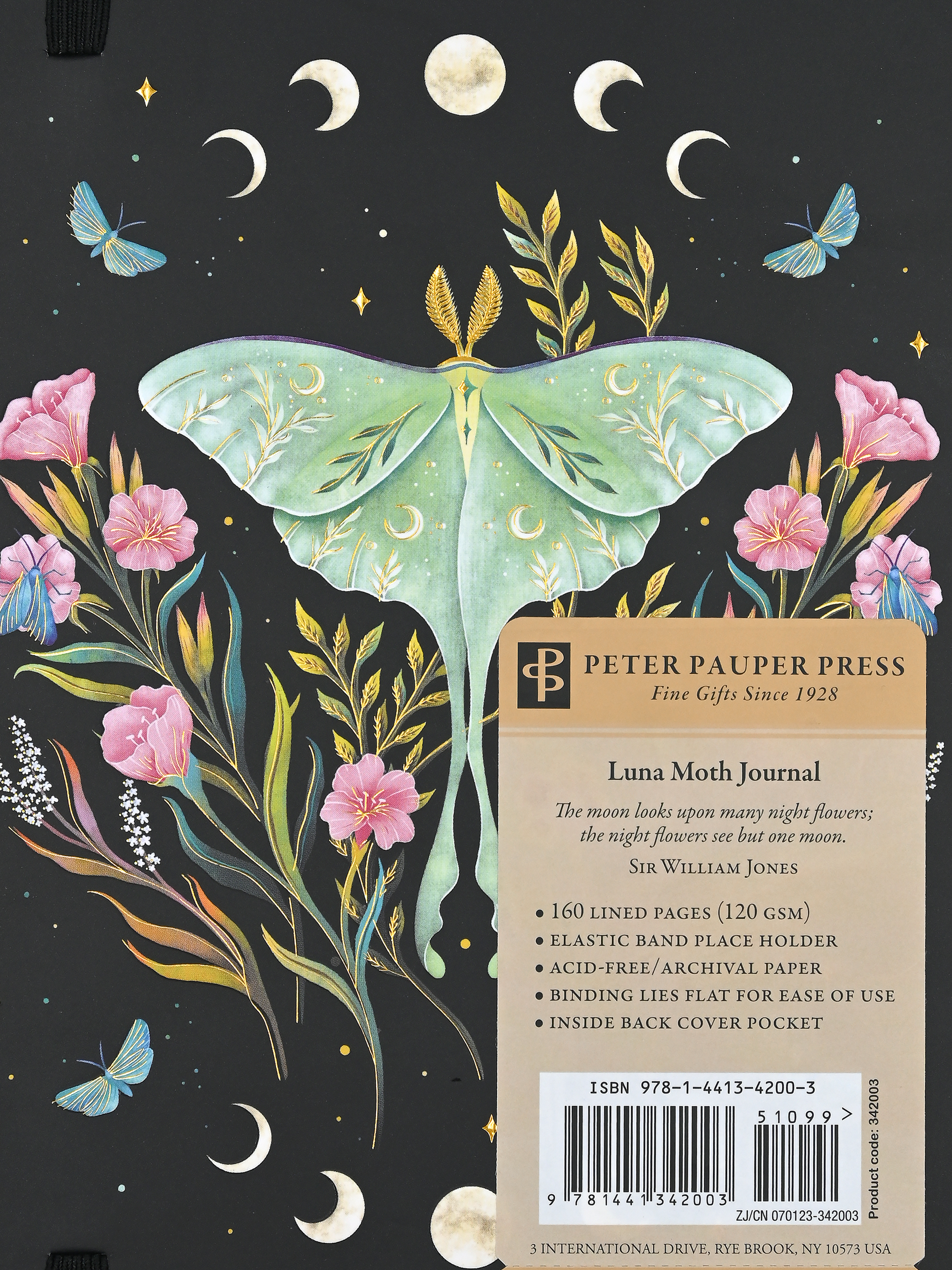 Peter Pauper LUNA MOTH Journal