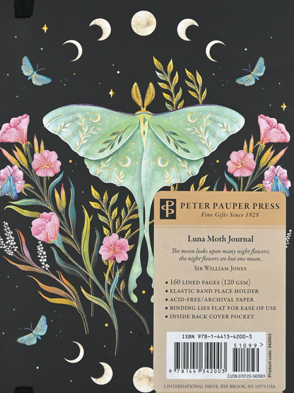 Peter Pauper LUNA MOTH Journal