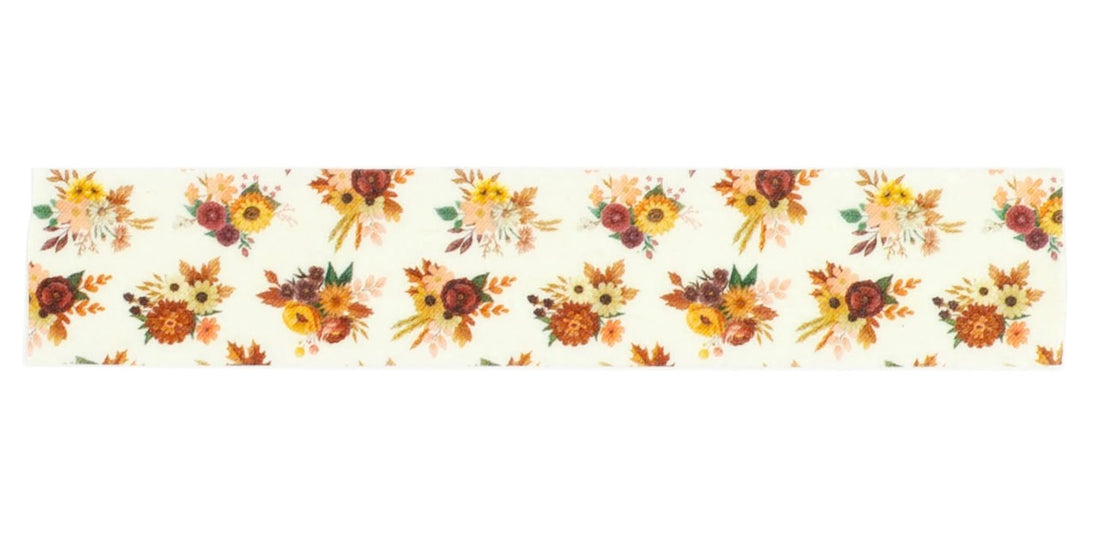 Carta Bella Harvest FALL FLOWERS Washi Tape