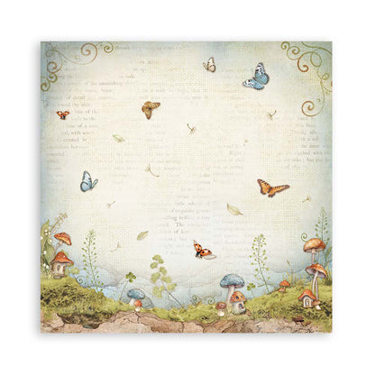 Stamperia HIDDEN GROVE MAXI PAD 12&quot;X12&quot; Scrapbook Paper Pack