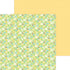 Doodlebug BEE HAPPY 12X12 Scrapbook Paper