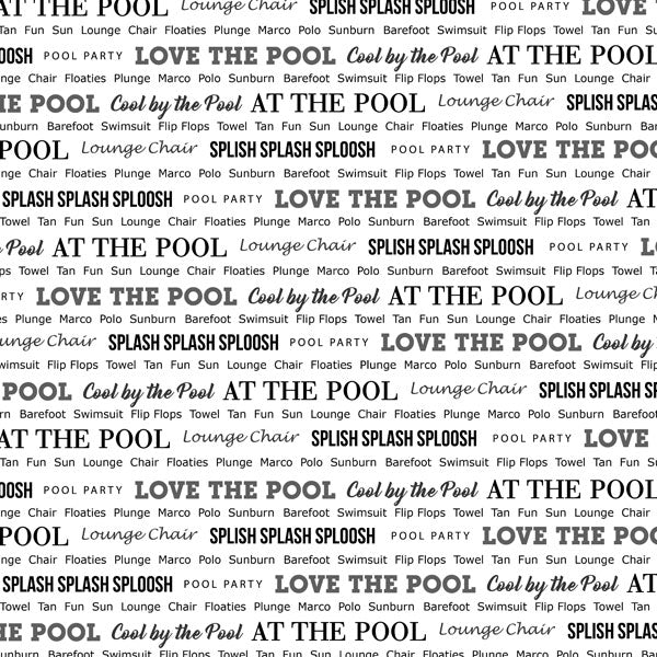 AT THE POOL PRIDE 
