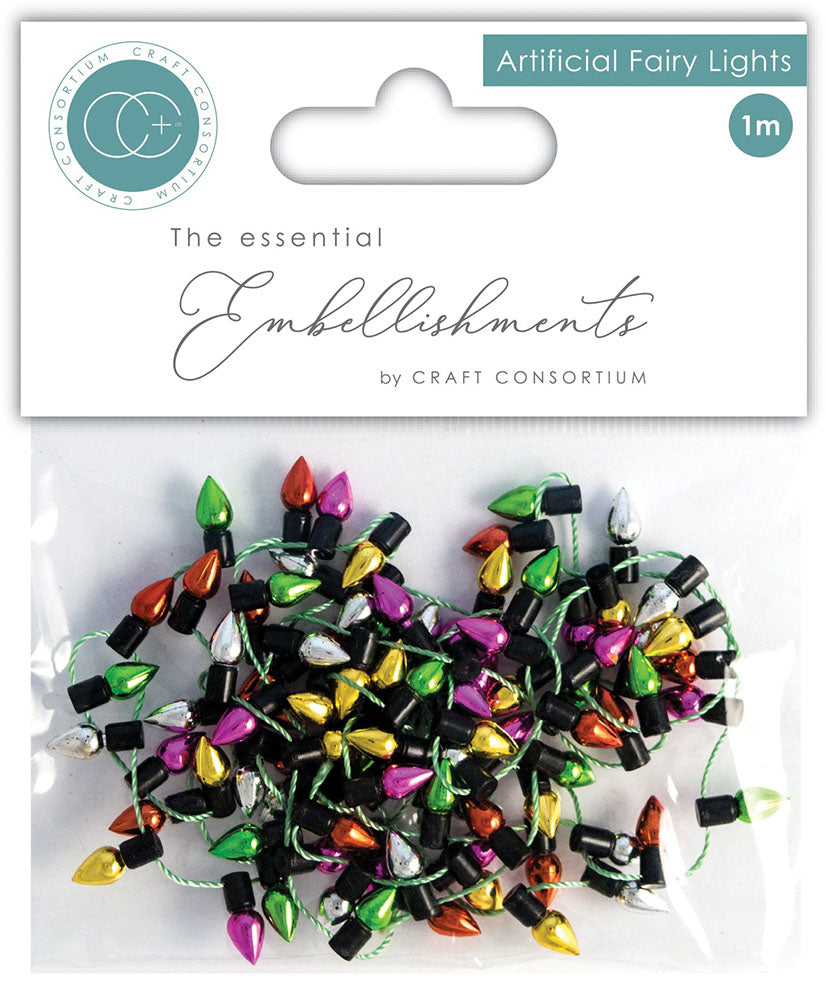 Craft Consortium Essential ARTIFICIAL FAIRY LIGHTS 1m