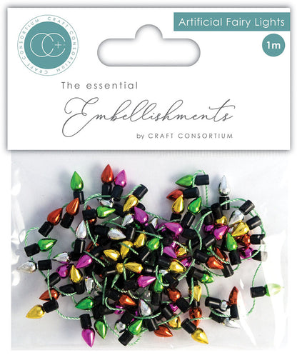 Craft Consortium Essential ARTIFICIAL FAIRY LIGHTS 1m