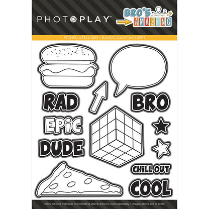Photoplay BRO’S AMAZING Stamps &amp; Dies Set