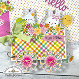 Doodlebug Bunny Hop BITS & PIECES Diecuts Spring Easter