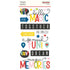 Simple Stories SAY CHEESE MAGIC Foam Stickers 37pc