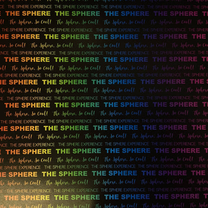 Neon THE SPHERE 12&quot;X12&quot; Downtown Las Vegas Scrapbook Paper