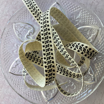 Creative Impressions .5&quot; TWILL RIBBON 1 yards yd