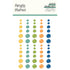 Simple Stories HAPPY TRAVELS GLOSSY ENAMEL DOTS 60pc