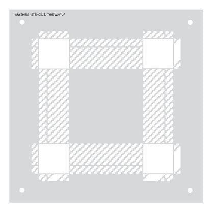 Crafter’s Companion AYRSHIRE Plastic Stencil Set 3pc