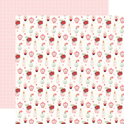 Carta Bella BE MINE EAU DE PARFUM 12"X12" Scrapbook Paper