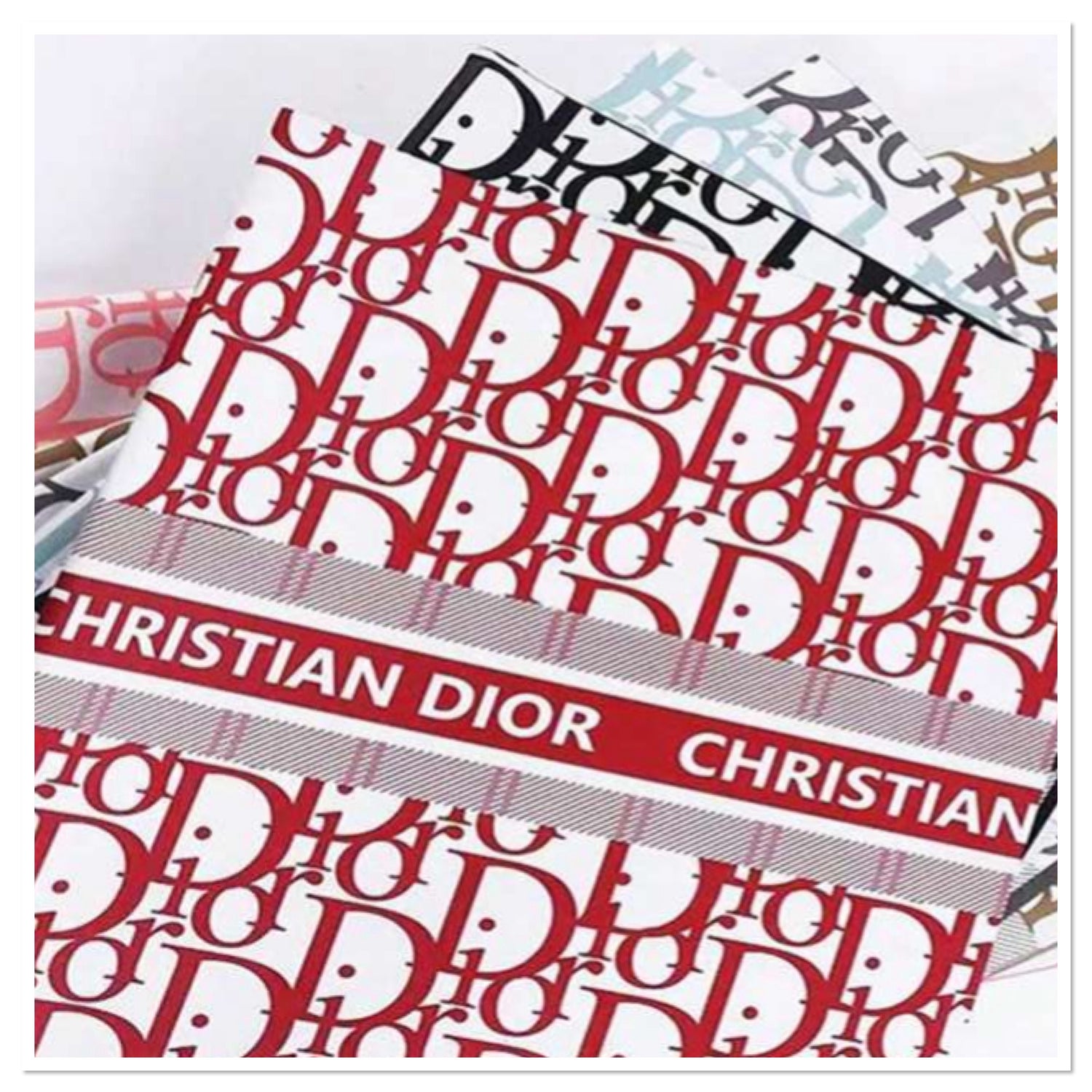 CHRISTIAN DIOR WRAPPING PAPER Gift Packaging Sheet